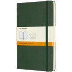 Moleskine L tvrdé desky linkovaný zelený – Hledejceny.cz
