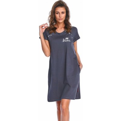 Mateřská noční košile TCB.9992 Mom Graphite – Zboží Dáma