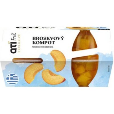 Ati Fruit Exclusive Broskve 4pack 480 g – Zboží Dáma