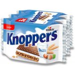 Knoppers Oplatky s mléčným a lískooříškovým krémem 3 x 25 g – Sleviste.cz