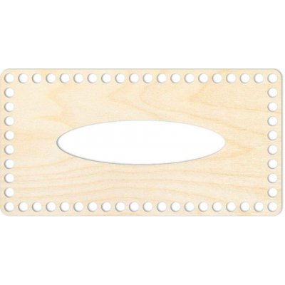Woody Crafts Víko na kapesníky 25 x 13 cm – Hledejceny.cz