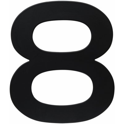 RICHTER CZECH Černé číslice Richter RN.150L.CE číslo: 8 – Sleviste.cz