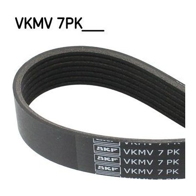 ozubený klínový řemen SKF VKMV 7PK1656 – Zboží Mobilmania