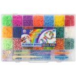LEAN Toys 28795 Kreativní sada na výrobu gumičkových náramků – Zboží Mobilmania