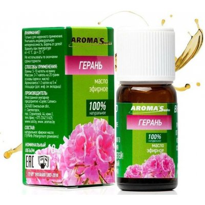 Aroma Saules esenciální olej Geranium 10 ml – Hledejceny.cz