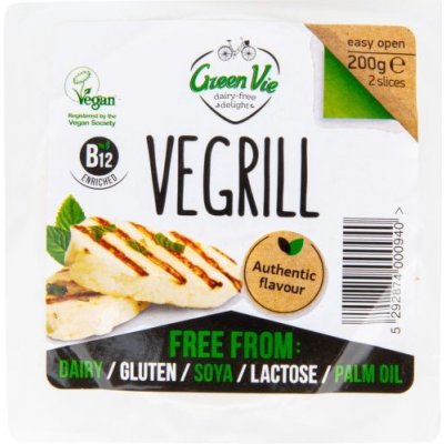 GreeVie Veganská alternativa sýru na grilování 200 g – Zboží Dáma