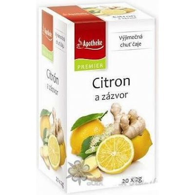 Mediate Apotheke Natur Citron a zázvor 20 x 2.5 g – Hledejceny.cz