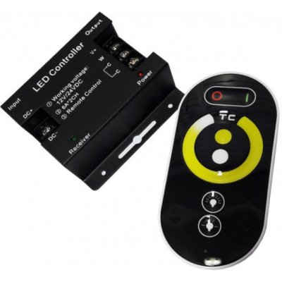 BERGE Dálkový dotykový ovladač pro LED pásky Multiwhite - 12A - 144W 60127 – Zbozi.Blesk.cz