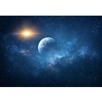 Plakát, Obraz - Planet, sun, stars and Universe, titoOnz, 40 × 26.7 cm – Sleviste.cz