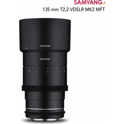 Samyang 135mm T2.2 VDSLR MK2 MFT