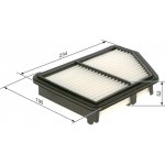 Vzduchový filtr BOSCH F 026 400 576 (F026400576) – Hledejceny.cz