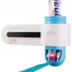 Dávkovač pasty a sterilizér zubních kartáčků Helpmation GFS302 – Zboží Dáma