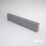 Diton DTN obrubník parkový 100 x 25 x 8 cm přírodní beton 1 ks – Hledejceny.cz