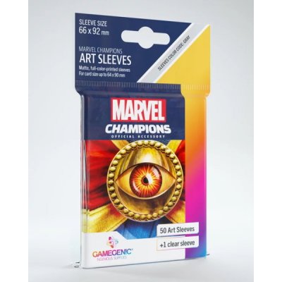 Marvel Champions Art Sleeves Doctor Strange 50+1 Sleeves – Zboží Mobilmania