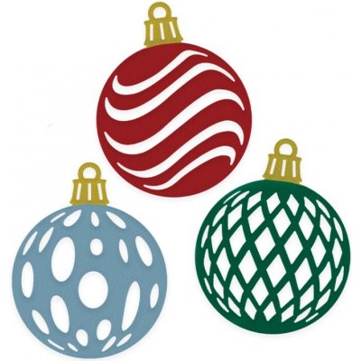 DP Craft Sada vyřezávacích šablon baňky 3 ks – Zboží Dáma