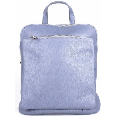 Vera Pelle Malý/střední modrý kožený batoh/crossbody kabelka no. 210 – Sleviste.cz