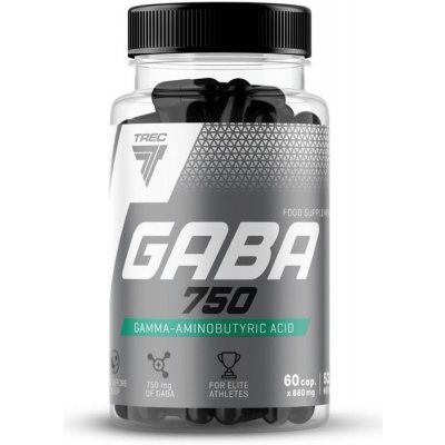 Gaba 750 Trec Nutrition 60 kapslí – Hledejceny.cz