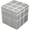 Hra a hlavolam Shengshou Rubikova kostka Zrcadlová 3x3x3 Stříbrná Mirror Cube Bílý podklad