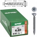 SPAX SNK vrut,zápust.hl.TX30 6.0X60 (200 ks) – Hledejceny.cz
