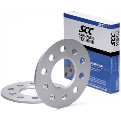 Rozšiřovací podložky SCC 05 mm – 5×100 / 5×112, 57,1 – šedý elox (10205E) s TÜV - 2ks | Zboží Auto
