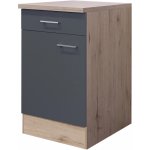 Flex-Well Morena spodní, zásuvka + dvířka, 50 x 85 x 57,1 cm – Zboží Dáma