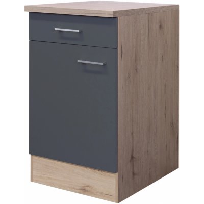 Flex-Well Morena spodní, zásuvka + dvířka, 50 x 85 x 57,1 cm – Zboží Dáma