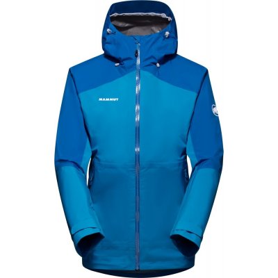 Mammut Convey Tour HS Hooded Jacket Women gentian ice – Hledejceny.cz