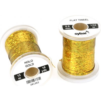 Sybai Plochá Lametka Flat Tinsel Gold 0,8 mm – Zboží Mobilmania
