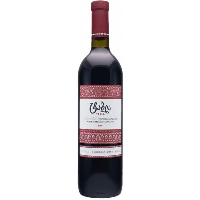Tabla Saperavi a Muškát Pirosmani červené polosuché 2023 12% 0,75 l (holá láhev) – Zboží Dáma