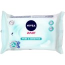 Nivea Baby čisticí ubrousky Sensitive 63 ks