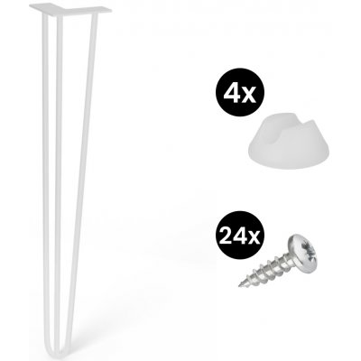 Walteco Hairpin 50535BP1 bílá 4 ks – Zboží Dáma Walteco Hairpin 50535BP1 bílá 4 ks – Zboží Dáma