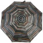 Doppler Mini Fiber desert Colorfull dámský skládací deštník černý – Zboží Dáma