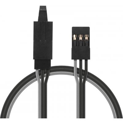 KAVAN Prodlužovací kabel Černý 30cm JR s Pojistkou – Zbozi.Blesk.cz