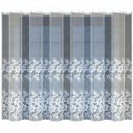 Dekorační žakárová záclona s řasící páskou HIPSUT 160 bílá 300x160 cm MyBestHome – Hledejceny.cz