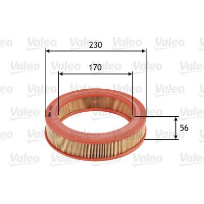Vzduchový filtr VALEO 585650 – Hledejceny.cz