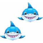 FLEXMETAL Balón foliový žralok, Baby shark, 50 cm – Zboží Dáma