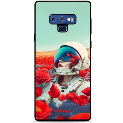 Pouzdro Mobiwear Glossy Samsung Galaxy Note 9 - G001G Astronautka v květech