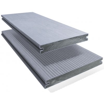Deceuninck Terasové prkno Twinson Massive 20 x 140 x 3000 mm odstín břidlice 1 ks – Hledejceny.cz