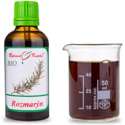 Bylinné kapky Rozmarýn tinktura 50 ml – Hledejceny.cz
