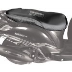 Oxford Scooter Seat Cover černá S – Zboží Mobilmania