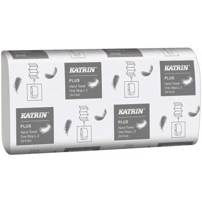 Katrin Plus One Stop 3 vrstvy, šedé, 21 x 90 ks – Zboží Dáma