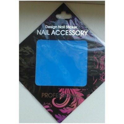 Magnetic Nail Gel Transfer Foil Light Blue