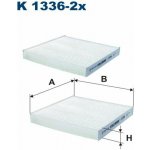 Filtr, vzduch v interiéru FILTRON K 1336-2x – Hledejceny.cz