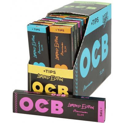 OCB Slim Premium papírky s filtry 32 ks – Sleviste.cz
