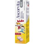 Ascorvita Max Kids pro děti 4-6 let vitamín C D a zinek 20 šumivých tablet – Hledejceny.cz