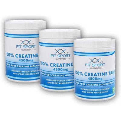 FitSport Nutrition 100% Creatine Tabs 4500 720 tablet – Hledejceny.cz