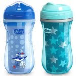Chicco hrníček Sport termo s brčkem modrý 266 ml – Zbozi.Blesk.cz
