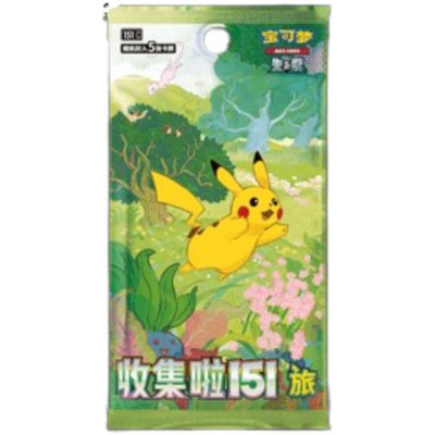 Pokémon TCG Collect 151 Journey Booster CHN – Zboží Mobilmania