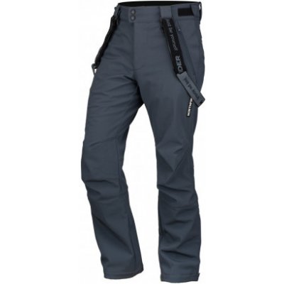 Northfinder pánské lyžařské softshellové zimní kalhoty 3L Hezekiah šedá – Zboží Mobilmania