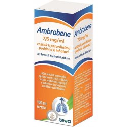 AMBROBENE POR 7,5MG/ML POR SOL 100ML